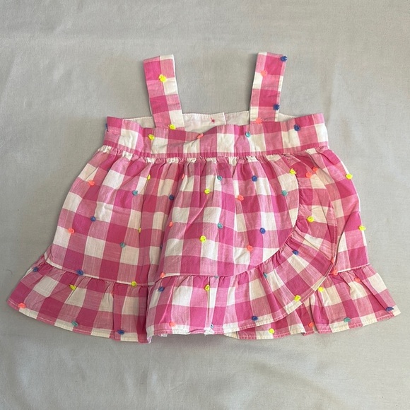 GAP Pink and White Checkered Dress - Picture 1 of 5